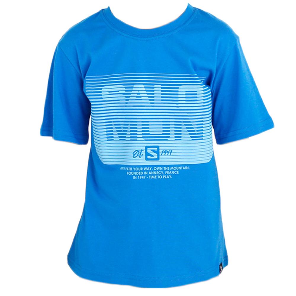 SALOMON UK TOMMY SS B - Kids T-shirts Blue,QYEJ92486